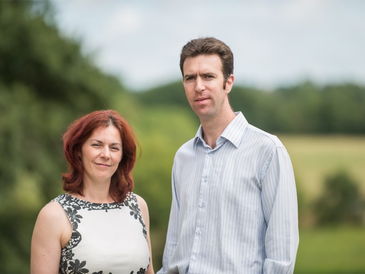Aurélia et Laurent, vos hôtes au Manoir de Ponsay